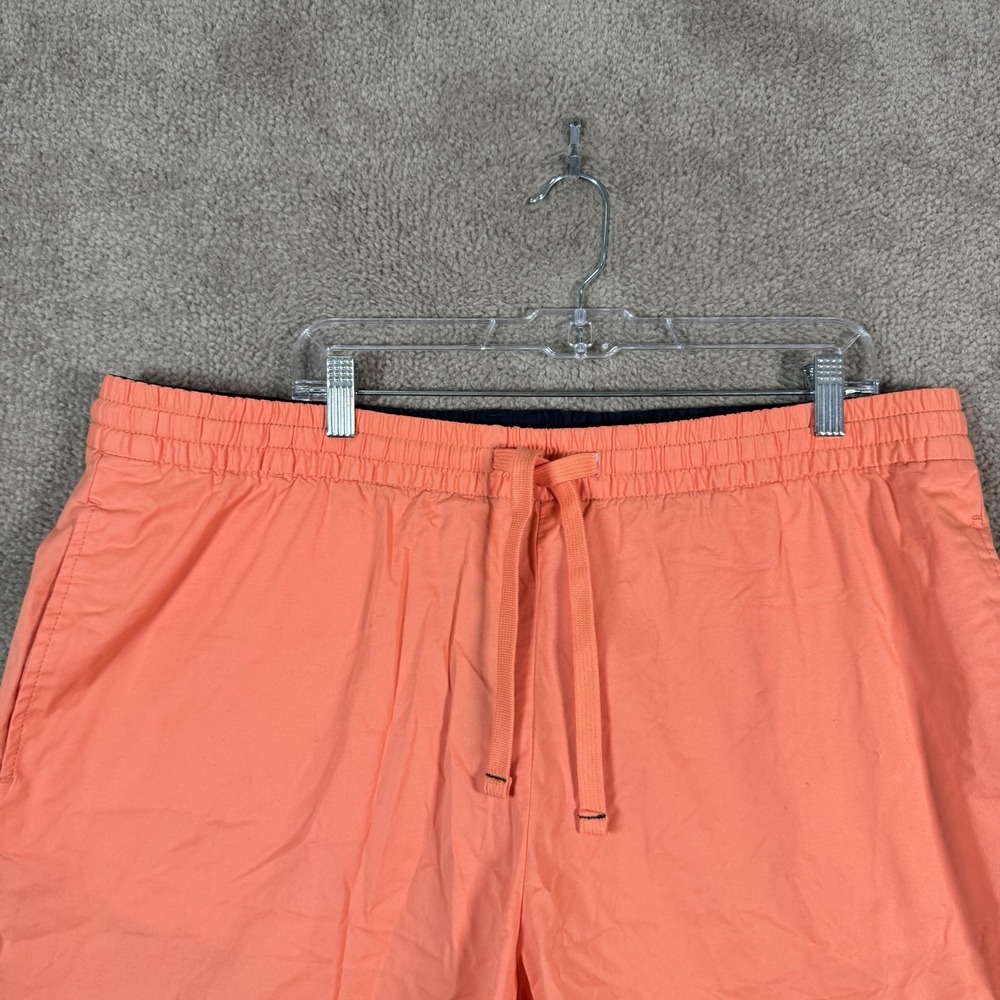 Tommy Hilfiger Shorts Mens 2XL Orange Elastic Waist Drawstring‎ Bermuda Swim - Picture 2 of 10